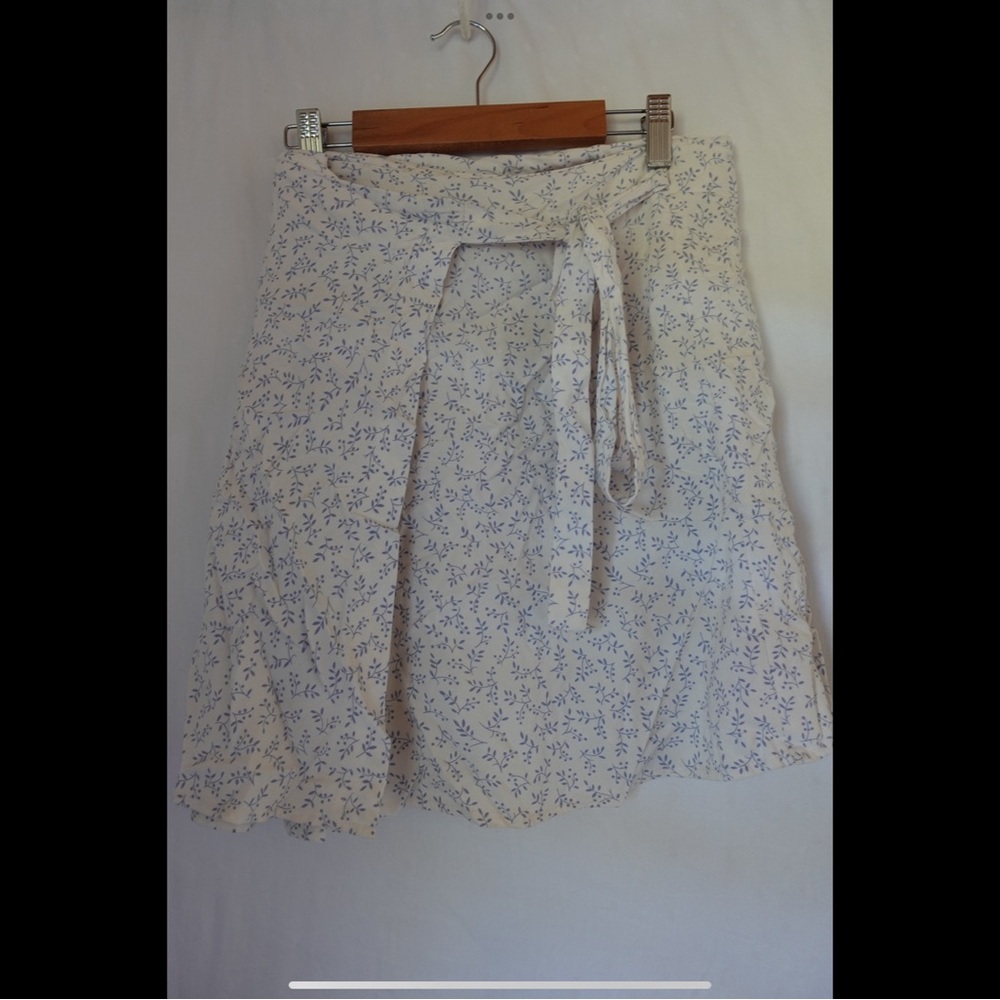 Brandy Melville | Wrap Floral Mini Skirt | Size OS
